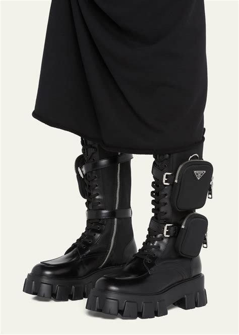 monolith prada boot|Prada monolith boots men's.